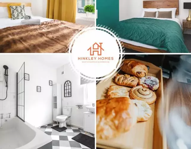 Stanley House - 7 doubles! - Parking! - City Links By Hinkley Homes Short Lets & Serviced Accommodation