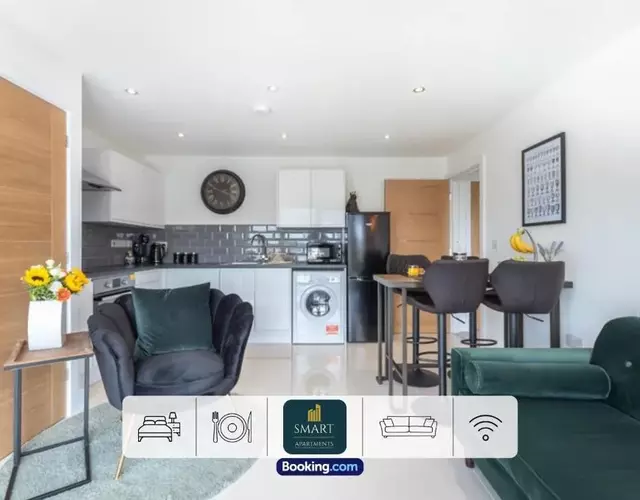 Relaxing Atlantic Mansions By Smart Apartments Short Lets & Serviced Accommodation Apartment Southampton With Free WiFi