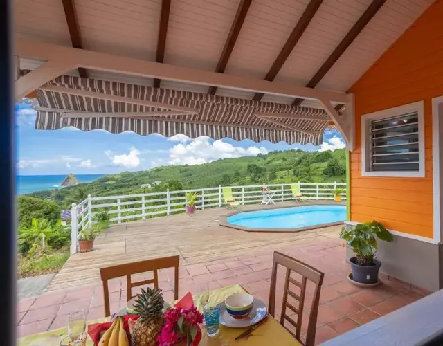 Bungalow avec piscine au cœur de la Campagne Oge
