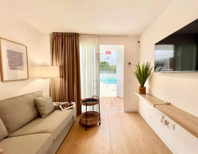Apartamento renovado cerca de la playa