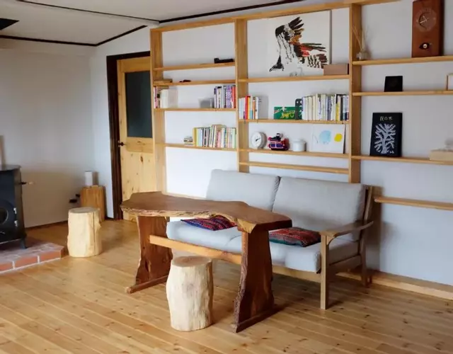 安曇野ふくろうハウス The OWL Villa mountain view