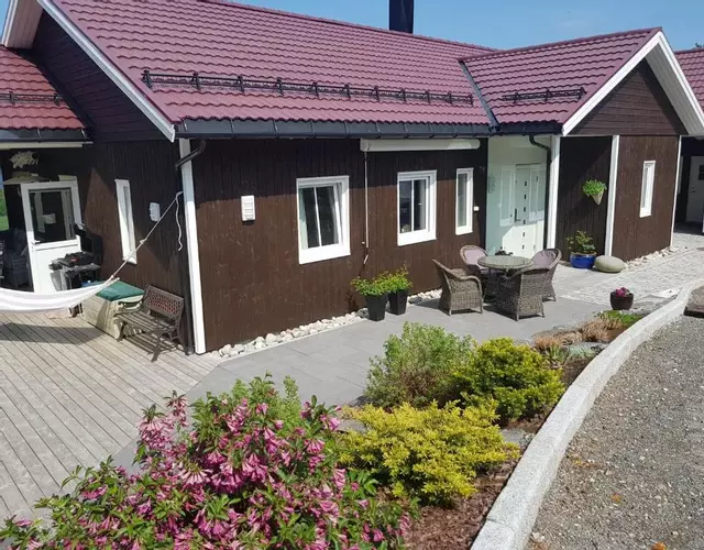 Family Room in Modern House