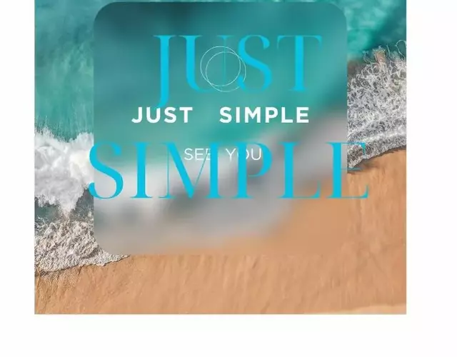 just simple