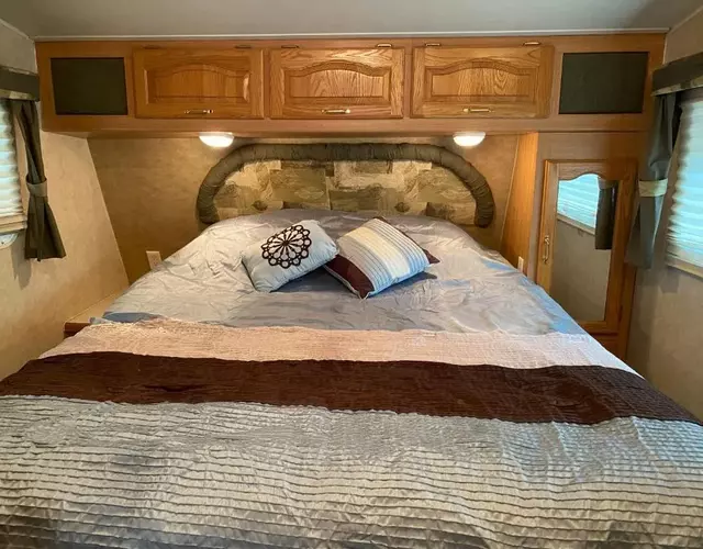 Comfortable RV in a farm