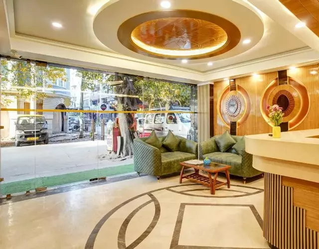 Just Renovated - Hotel Krishna Palace With Parking & Only 2 Mins Walk from Metro
