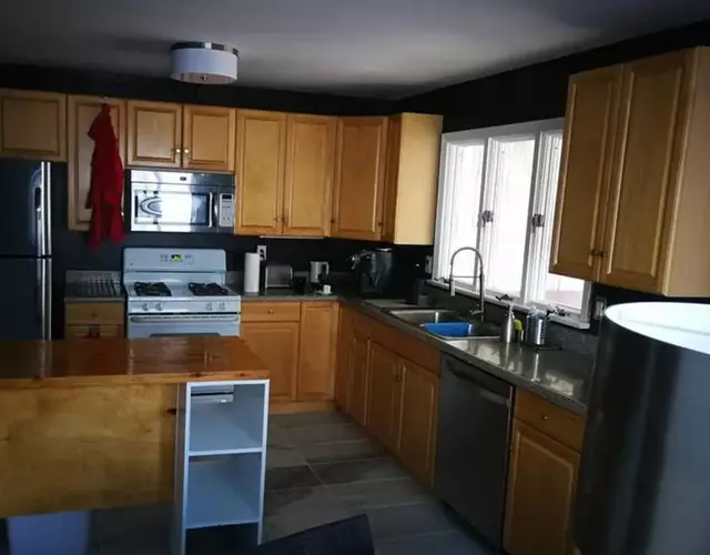 Rainbow House and small garden