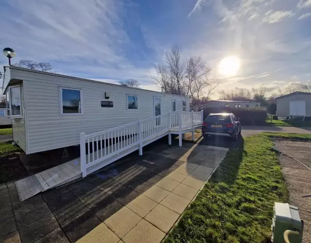 Sea view Caravan with terrace Own Parking