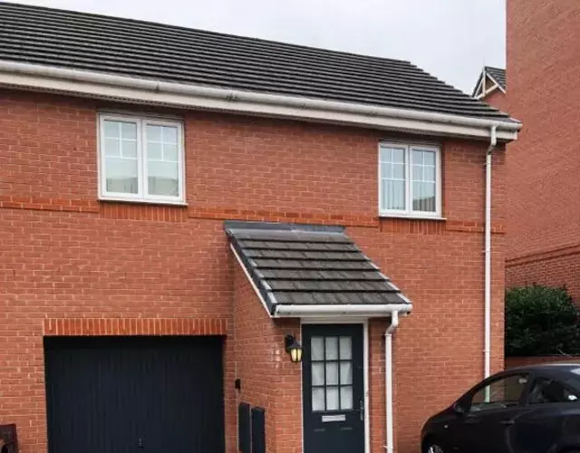 Modern stylish flat over garage
