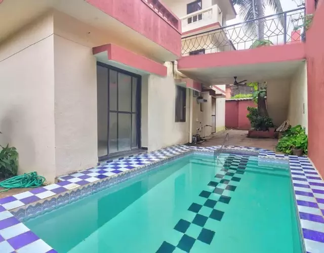 Hilltop 4 BHK Villa with Private Pool in Candolim