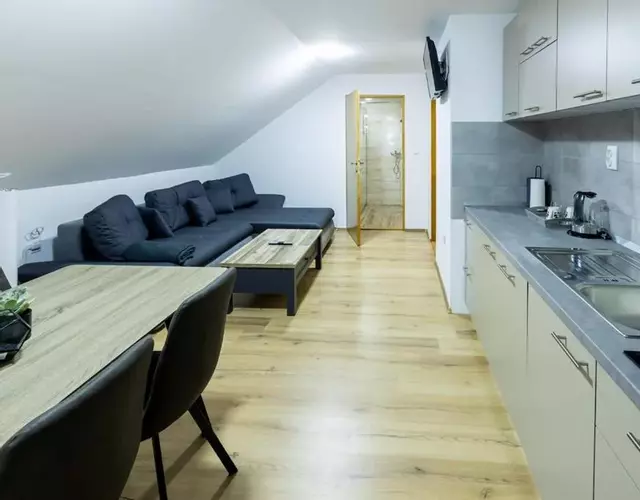 One-bedroom apartment with terrace