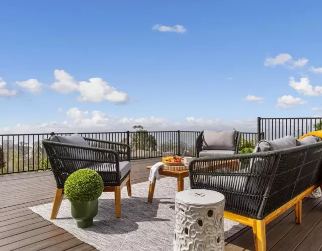 Serene Oceanview Escape with Expansive Deck home