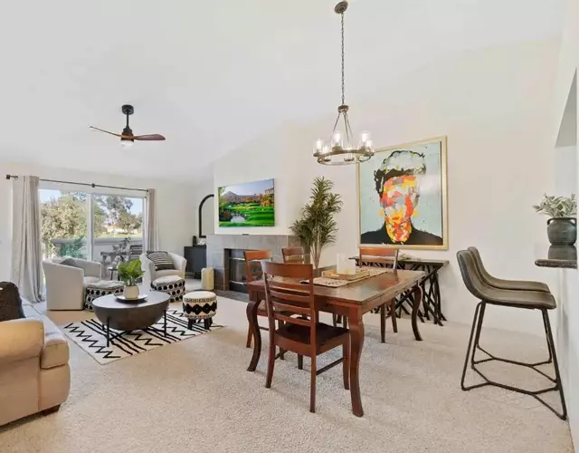 3BD in Desert Falls with Course view and Pool access