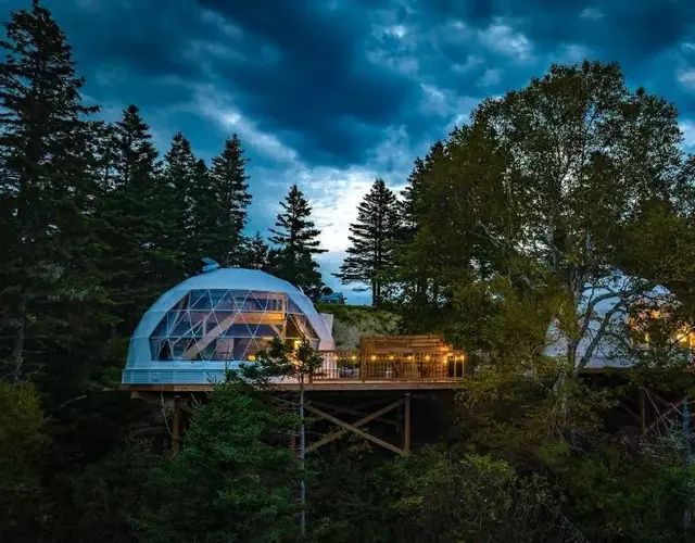 Domes Rocher Percé at Domaine Renard