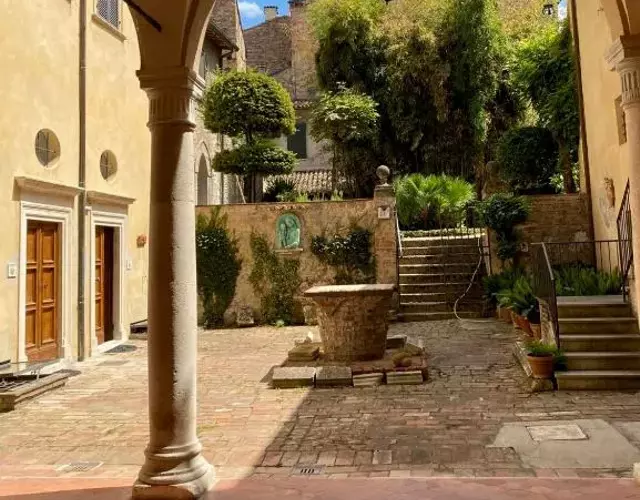 Il cortile in centro