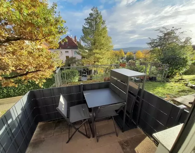 Casa Ludi Pforzheim Eutingen gute Wohngegend direkte Buchung möglich keine Freigabe erforderlich inklusive Balkon Terrasse und Tiefgaragenparkplatz im Haus