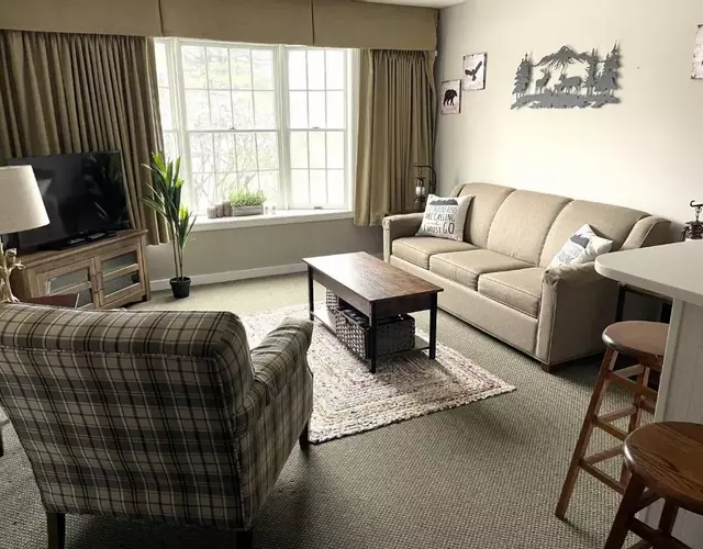 Deluxe Ski On Off 1BR Suite Sleeps 4 on Jiminy Mtn