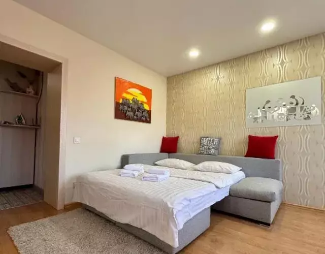 ApartPoltava Затишна 1-КІМНАТНА студія,НОВОБУДОВА в самому ЦЕНТРІ міста, банківський ЧЕК