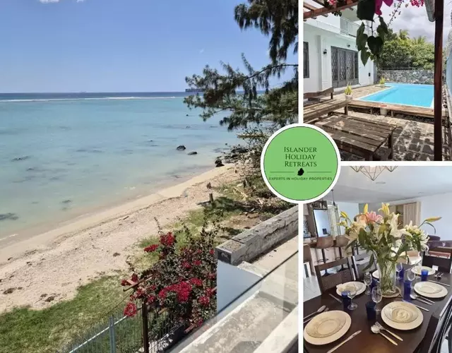 Crab's Cove - Villa pieds dans l'eau avec piscine