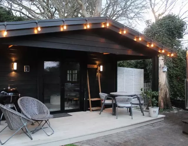 White River Retreats luxury lodges with Private Wood Fired Hot Tub