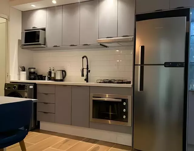 Apto Térreo com Garden | A/C e Churrasqueira