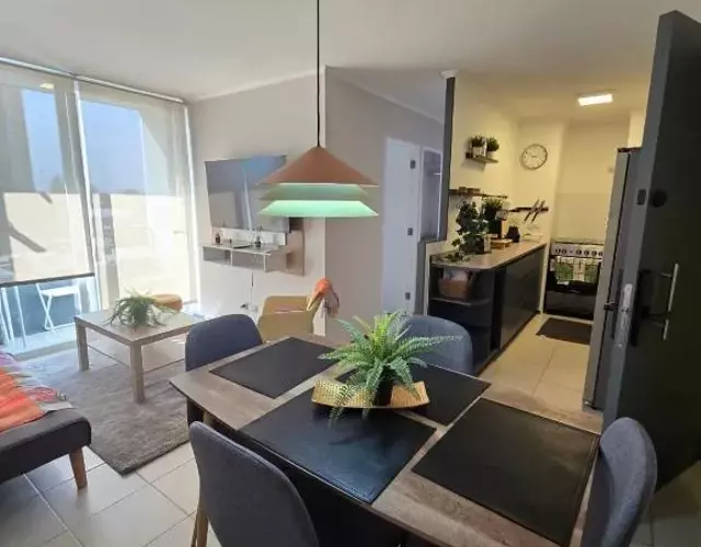 Apartamento 3 habitaciónes 1 baño- estacionamiento privado-aire acondicionado