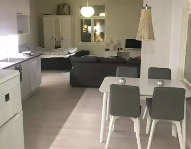 Valoisa avara yksiö loistavalla sijannilla