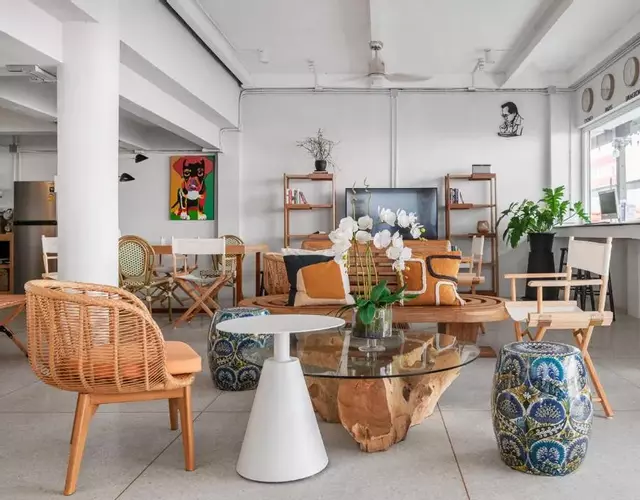 Unplugged at Bangrak Design Hostel