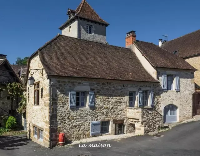 Maison de charme Portobelo dans Carennac avec vue
