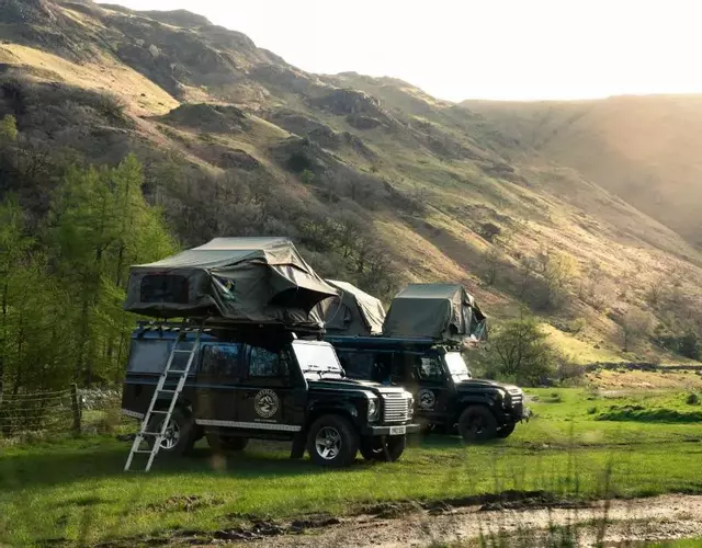 Land Rover Defender Camper Hire
