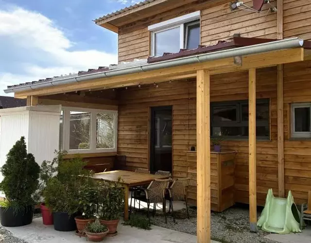 Geräumiges Tiny Haus für 1 bis 8 Personen mit Infrarotkabine