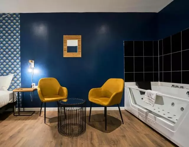 Suite Bleue #1#- Élégance & détente-self check-in