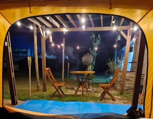 Barraca 04 pessoas tv ventilador