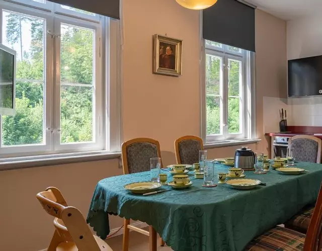 Bahnhof Paulinzella mit Sauna