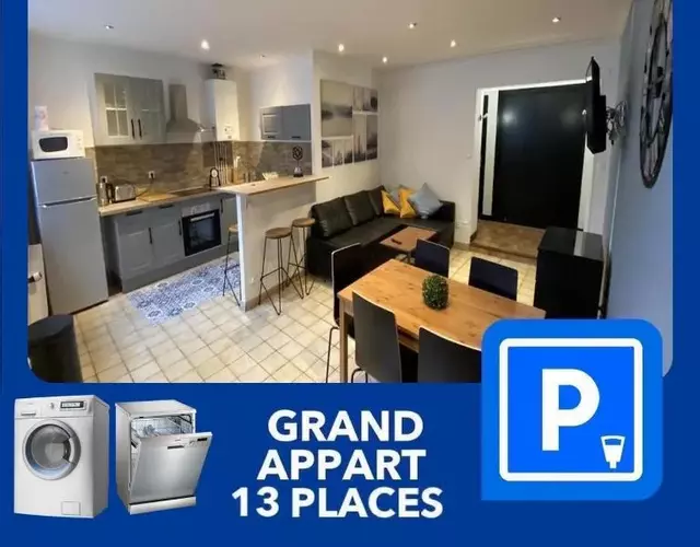 09 CHIC & COSY GRAND APPART 4 PIECES 75m2 HYPERCENTRE WIFI SMART TV NETFLIX