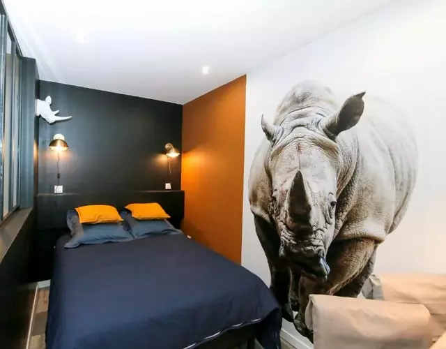 Le Rhinocéros, T1 hypercentre chic et cosy, Wifi par SOVALFI