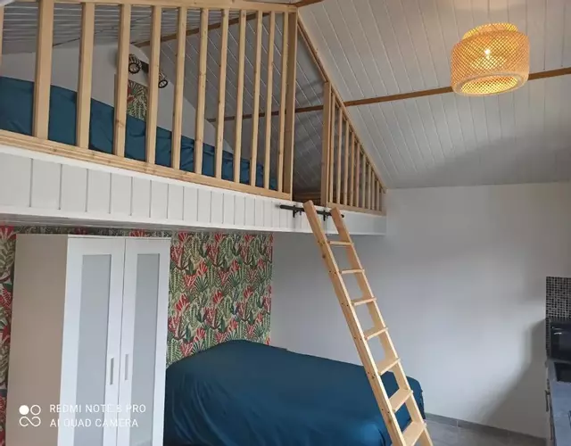 Maisonnette indépendante 4 personnes jardin terrasse