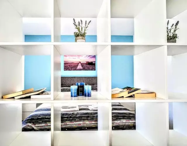 Blue Lagoon 150m-2 minuta hoda od centra, mogucnost za parking-apartmani-nsmilos