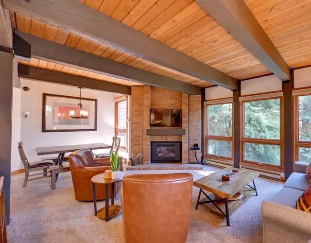 Upscale Condo with Balcony Less Than half Mi to Ski Resort