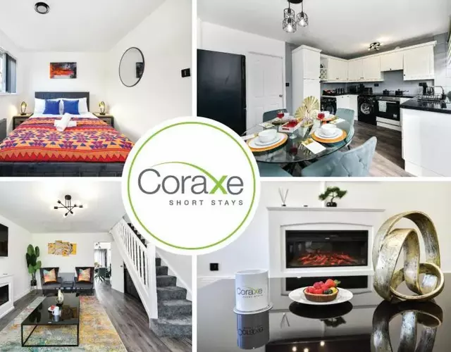 3 Bedrooms Urban Oasis for Contractors and Families by Coraxe Short Stays