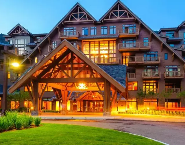 1434 Lodge at Spruce Peak Ski in Ski out Studio Expansive Views By Stowe Mountain Rentals
