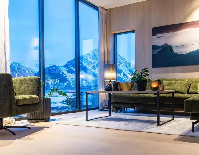 New luxury cabin near Henningsvær Lofoten