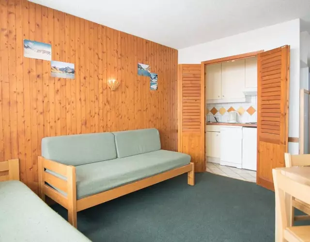 2 pièces Sud à 500m des pistes, Wifi, TV - FR-1-449-157