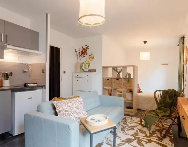 Le Baudis - Grand Studio avec coin nuit et parking