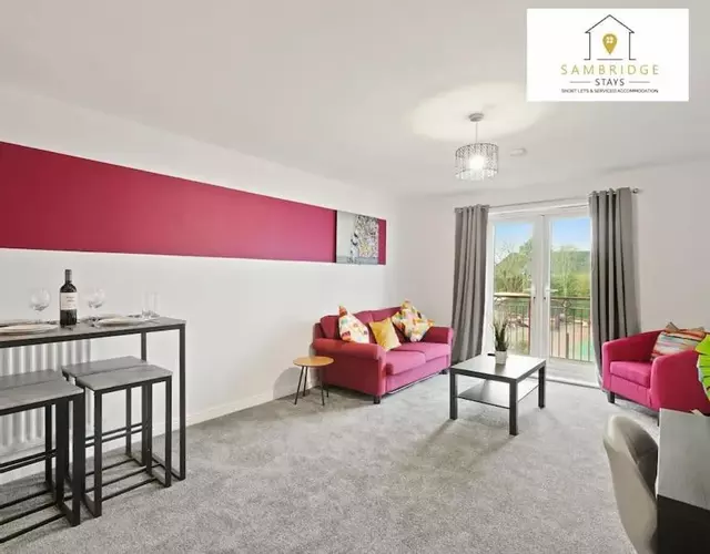 Aylesbury Central - 2 Bedroom Serviced Apt in Aylesbury By Sambridge Stays