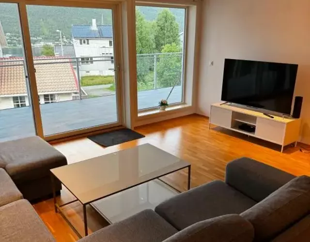 Sentral leilighet med fantastisk utsikt