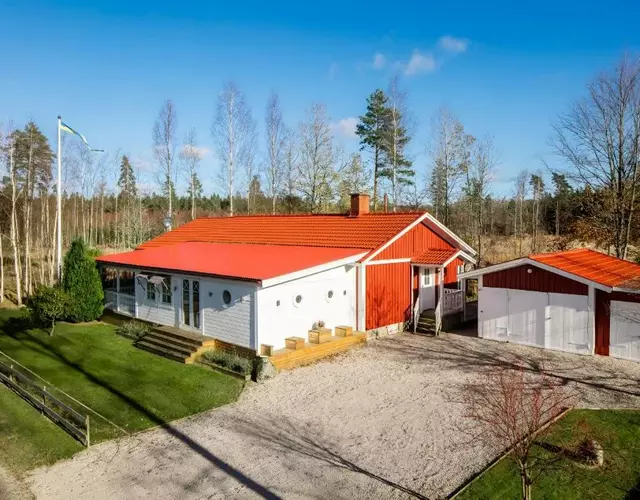 Cozy Cabin Surrounded By Nature