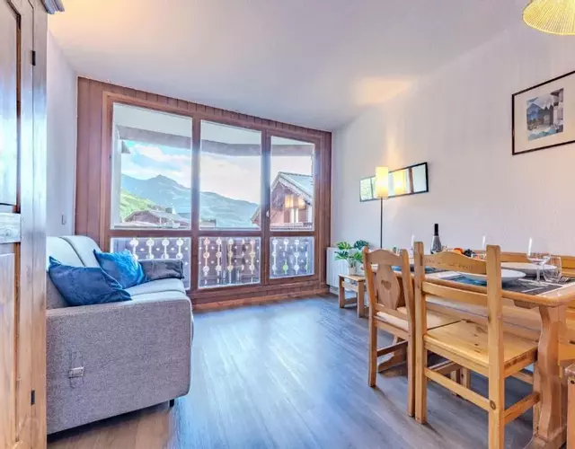 Ski-in 1BR in the Heart of Val Thorens with Mountain View 110 Silver alp