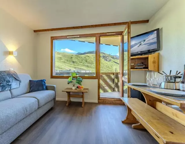 Val Thorens Ski-In Out 1BR Mountain View Sleeps 4 cuzco E11