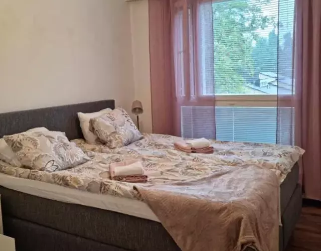 Viihtyisä saunallinen kaksio lentokentän lähellä