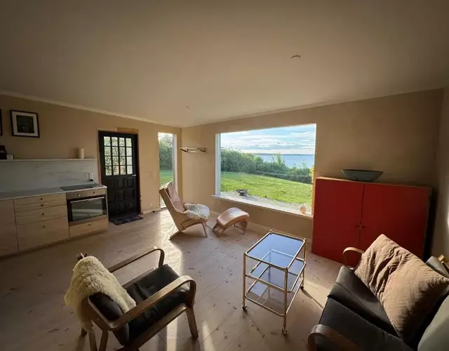 Cabin with spectactular seaview on Trelde Naes